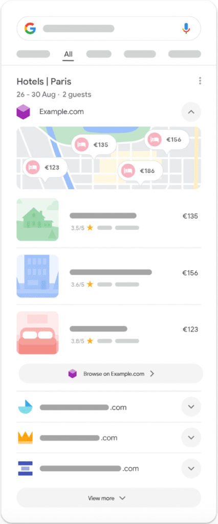 example of an aggregation unit on google