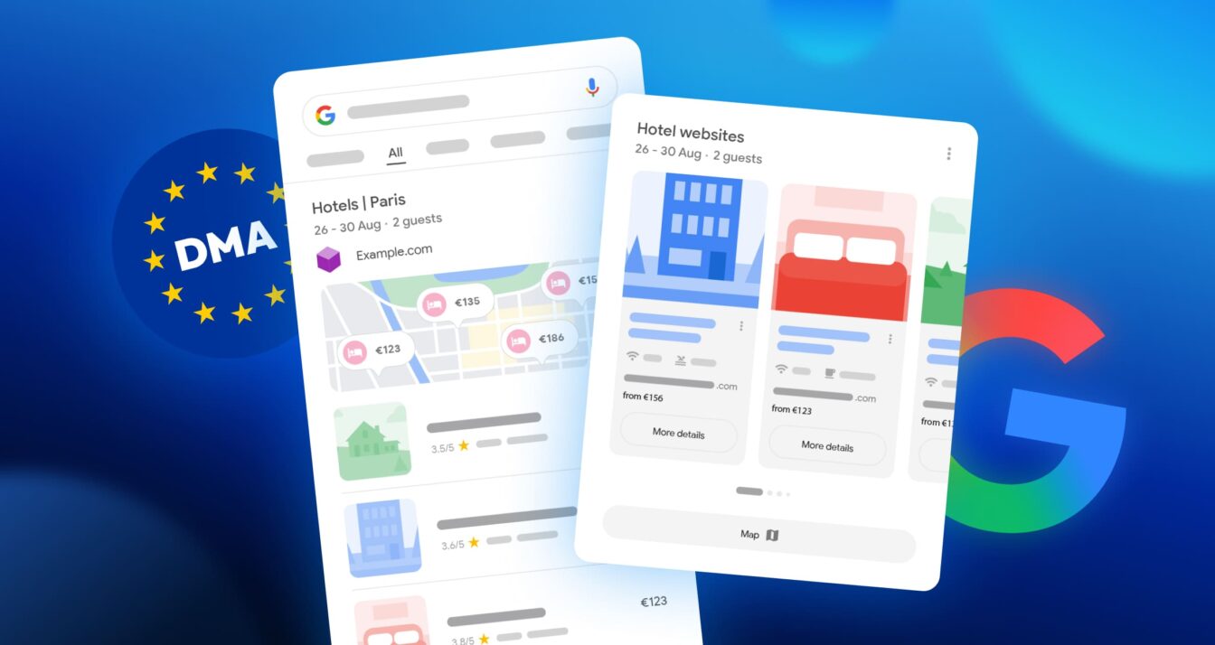 Google changes due to dma