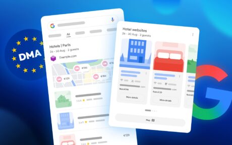 Google changes due to dma