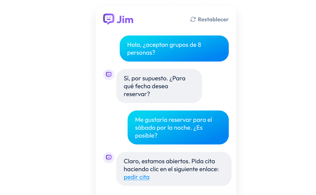 The Partoo Messaging agent allows you to reply directly to your customers.