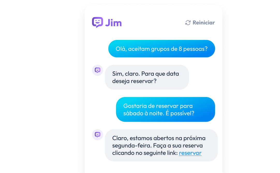 The Partoo Messaging agent allows you to reply directly to your customers.